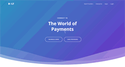 Desktop Screenshot of paywithbolt.com